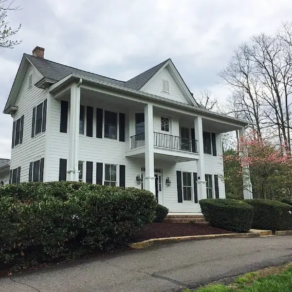 The historic Huldah Coffer House in Burke, Virginia