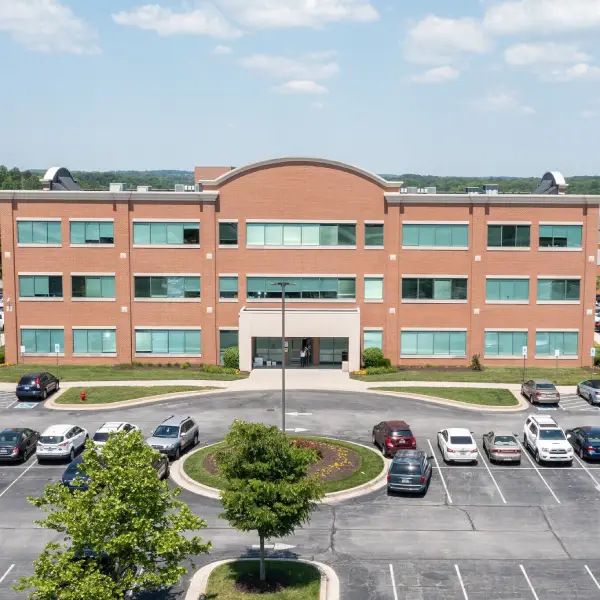 A residential apartment building in Nottingham, Maryland
